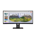 Lenovo ThinkVision T34WD-40 monitor de computadora 86,4 cm (34") 3440 x 1440 Pixeles Wide Quad HD LED Negro