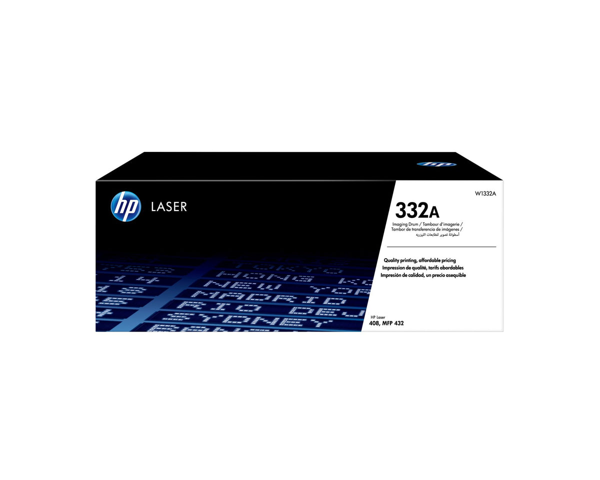 HP Tambor de creación de imágenes original 332A Laser, negro