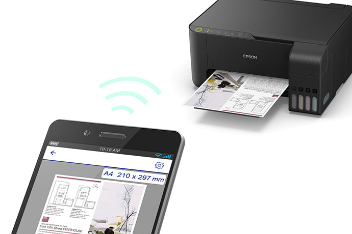 Epson EcoTank L3250 Inyección de tinta A4 5760 x 1440 DPI, vista 5
