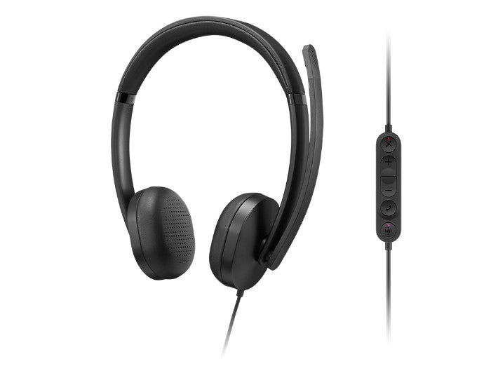 LV Headsets Lenovo Wired VoIP Headset 5000 Teams