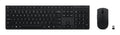 Lenovo 4X31R64337 teclado Ratón incluido Oficina RF inalámbrico + bluetooth Español Negro
