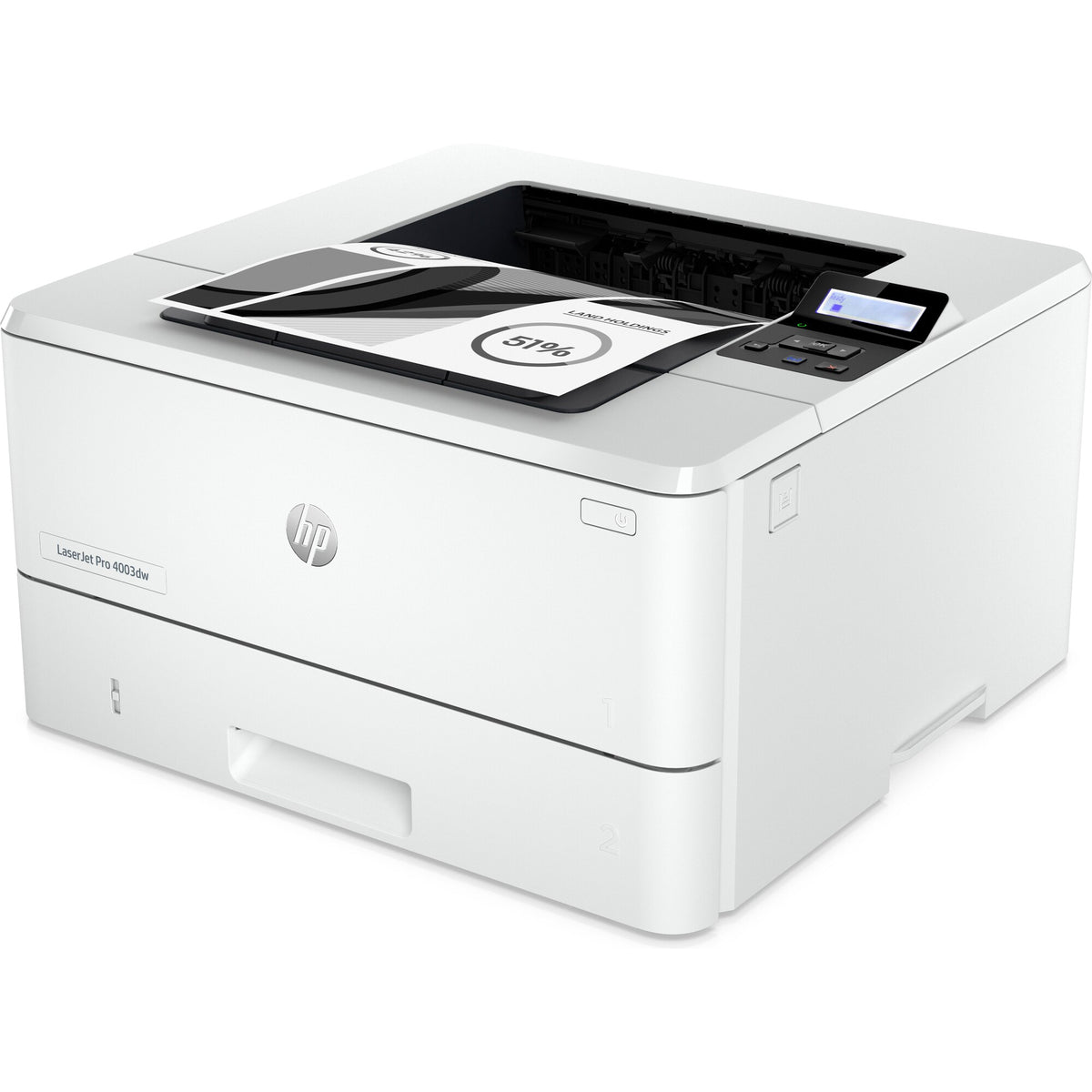 HP LaserJet Pro 4003dw Conexiones inalámbricas Blanco y, vista 6