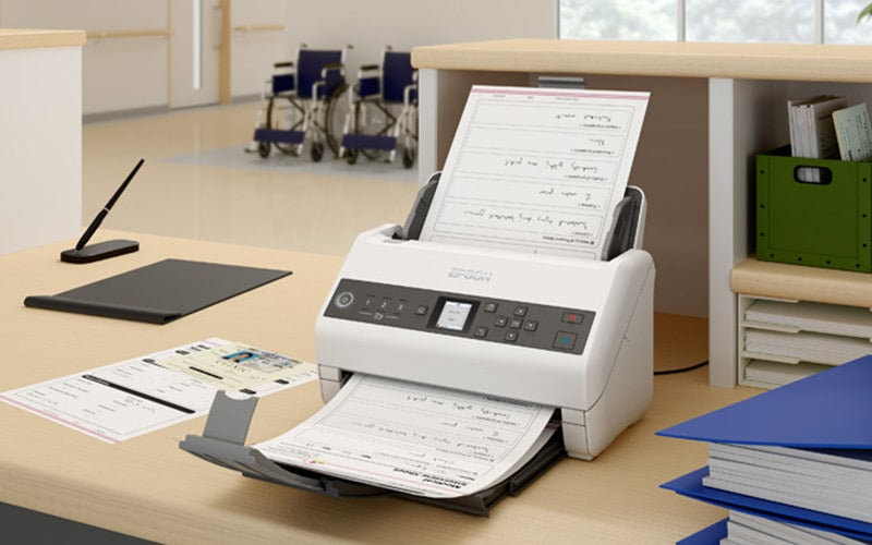 Epson DS-730N Escáner alimentado con hojas 600 x 600 DPI A4, vista 7