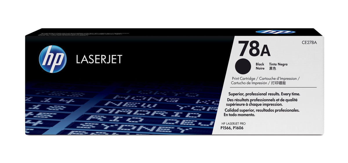 HP Cartucho original de tóner negro 78A LaserJet
