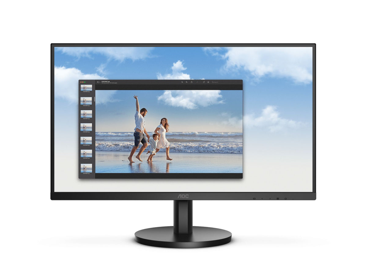 AOC B3 22B3HM monitor de computadora 54,6 cm (21.5") 1920 x 1080 Pixeles Full HD LCD Negro