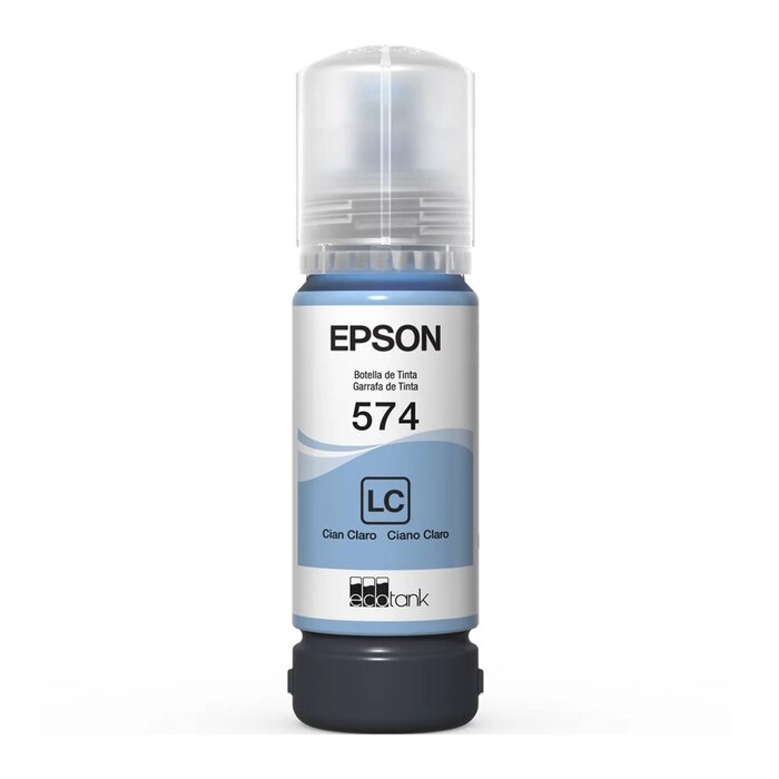T574 LT CYAN INK BOTTLE  C13T09A52A