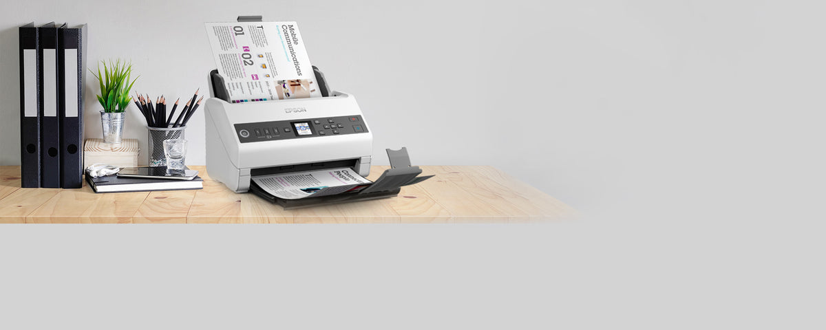 Epson DS-730N Escáner alimentado con hojas 600 x 600 DPI A4, vista 2
