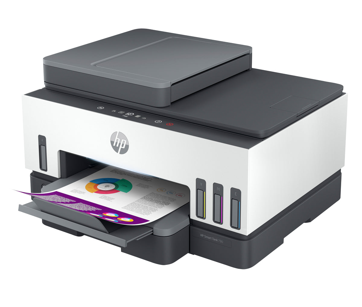 HP Smart Tank 790 Conexiones inalámbricas All-in-One Color, vista 2