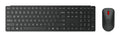 Lenovo 4X31S04814 teclado Ratón incluido Oficina RF inalámbrico + bluetooth Español Negro