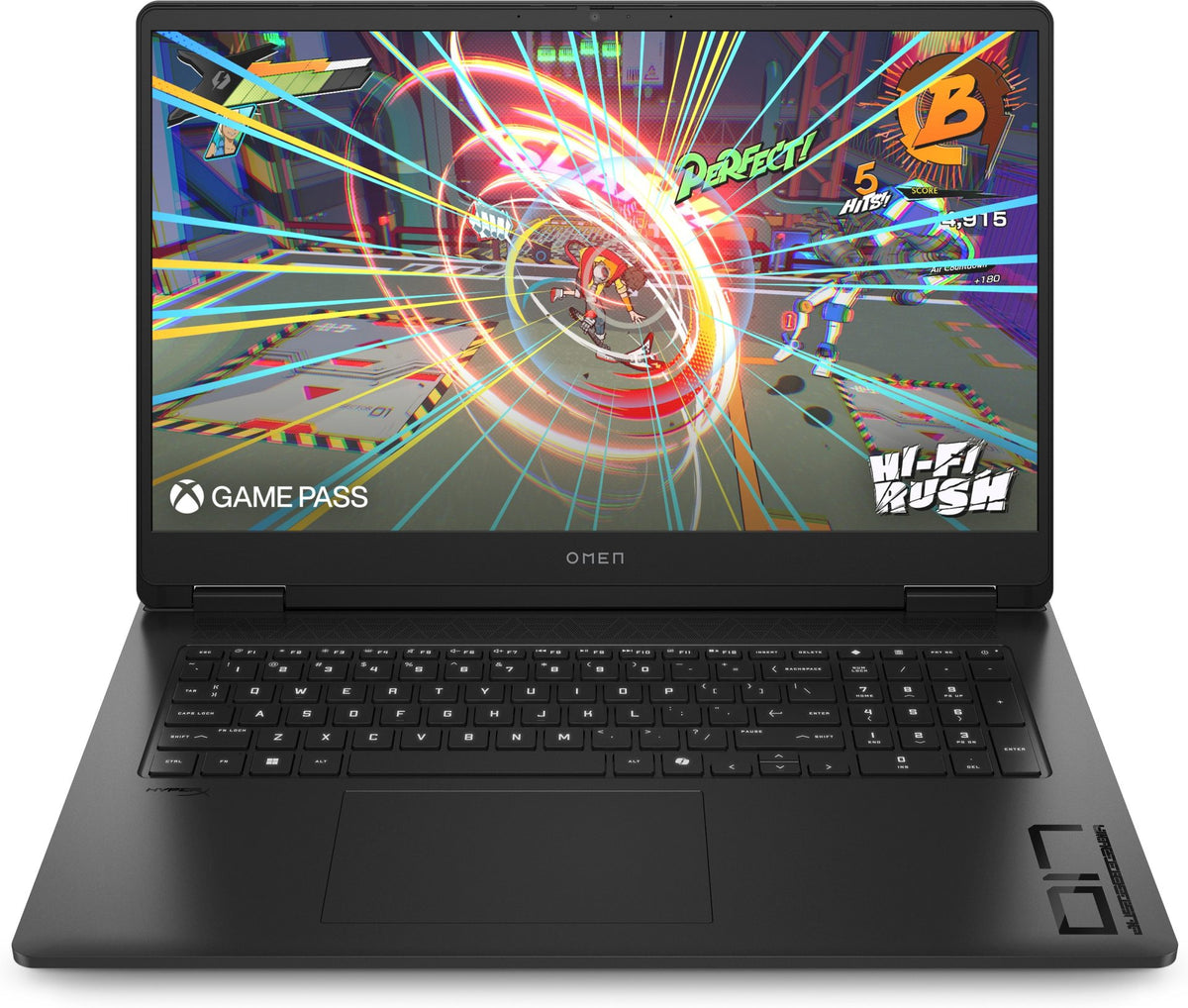 HP OMEN Gaming 17-db0009la AMD Ryzen™ 9 8945HS Computadora portátil 43,9 cm (17.3") Quad HD 32 GB DDR5-SDRAM 1 TB SSD NVIDIA GeForce RTX 4060 Wi-Fi 6E (802.11ax) Windows 11 Home Negro