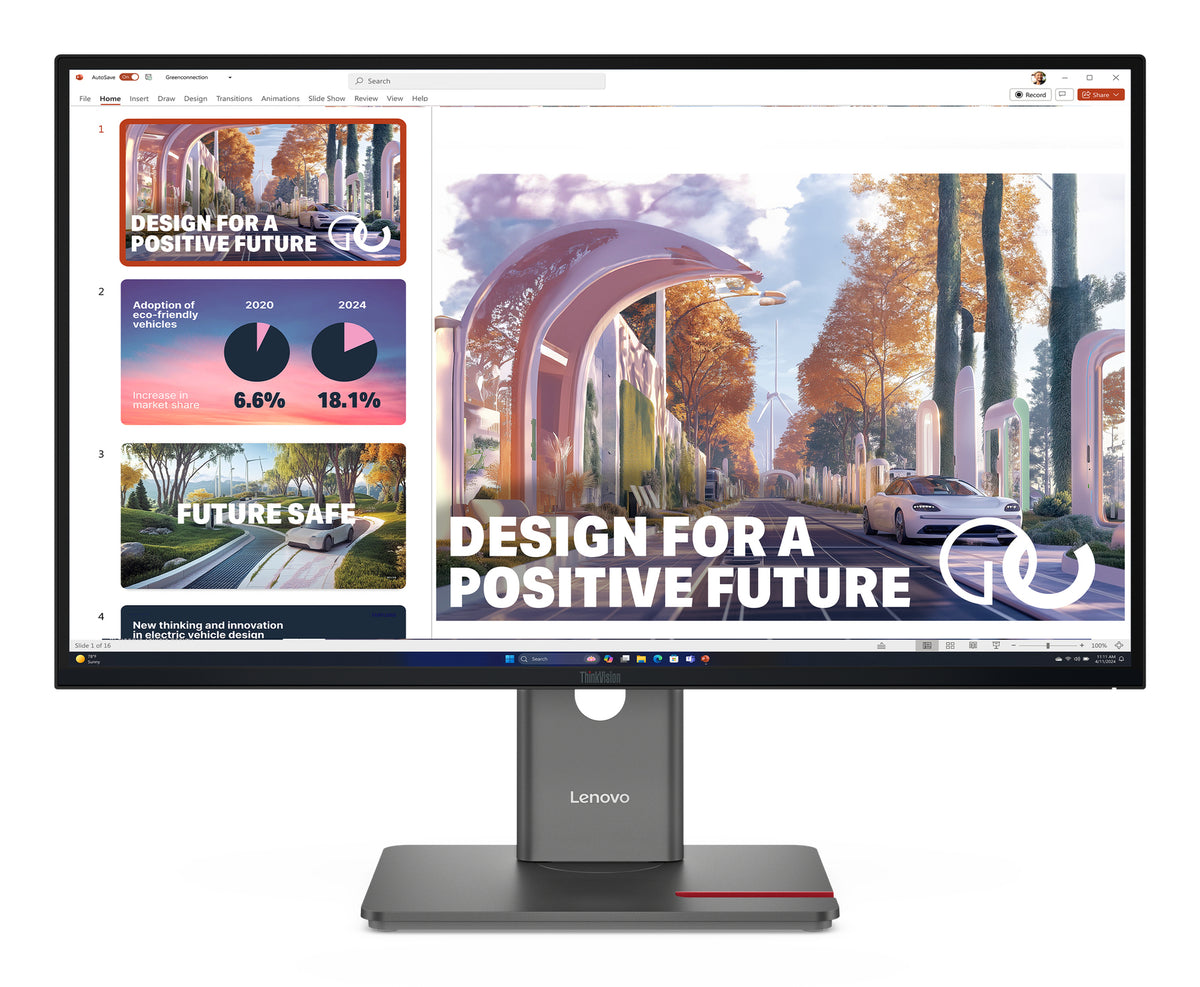 Lenovo ThinkVision P27QD-40 monitor de computadora 68,6 cm (27") 2560 x 1440 Pixeles Wide Quad HD LED Negro