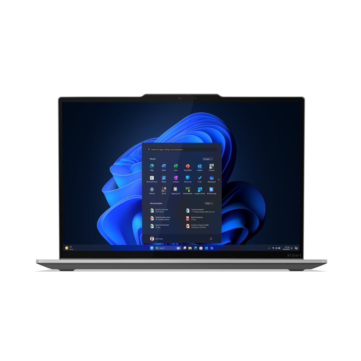 ThinkPad X1 2in1 G10 Intel Core Ultra 7 255U Ecores up to, vista 3