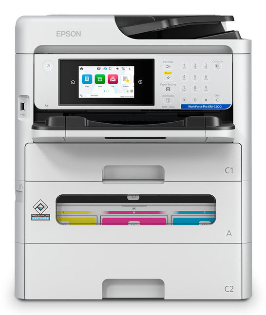 WORKFORCE PRO EMC800 A4 COLOR MFP LA, vista 3